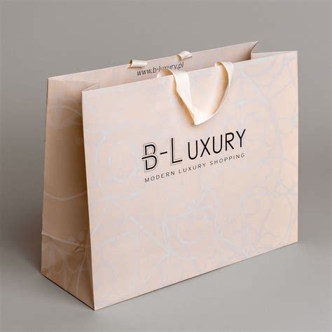 luxury shopping paper bag